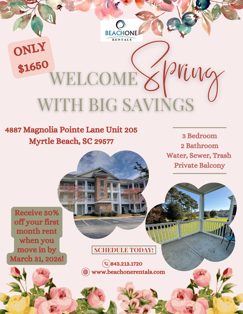 Myrtle Beach House: 4887 Magnolia Pointe Lane #205