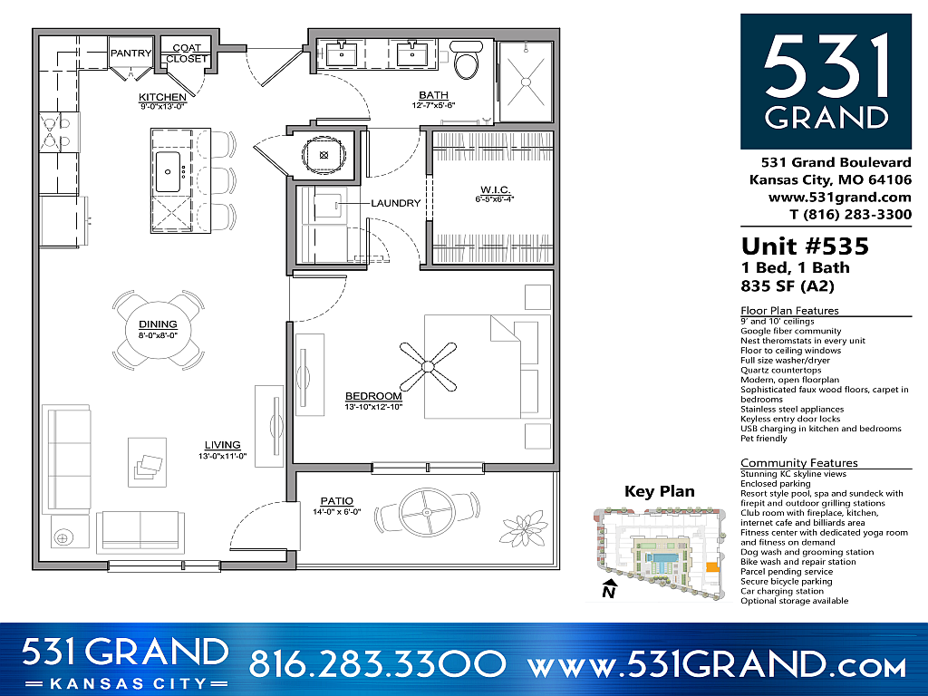 Kansas City Apartment: 531 Grand Boulevard