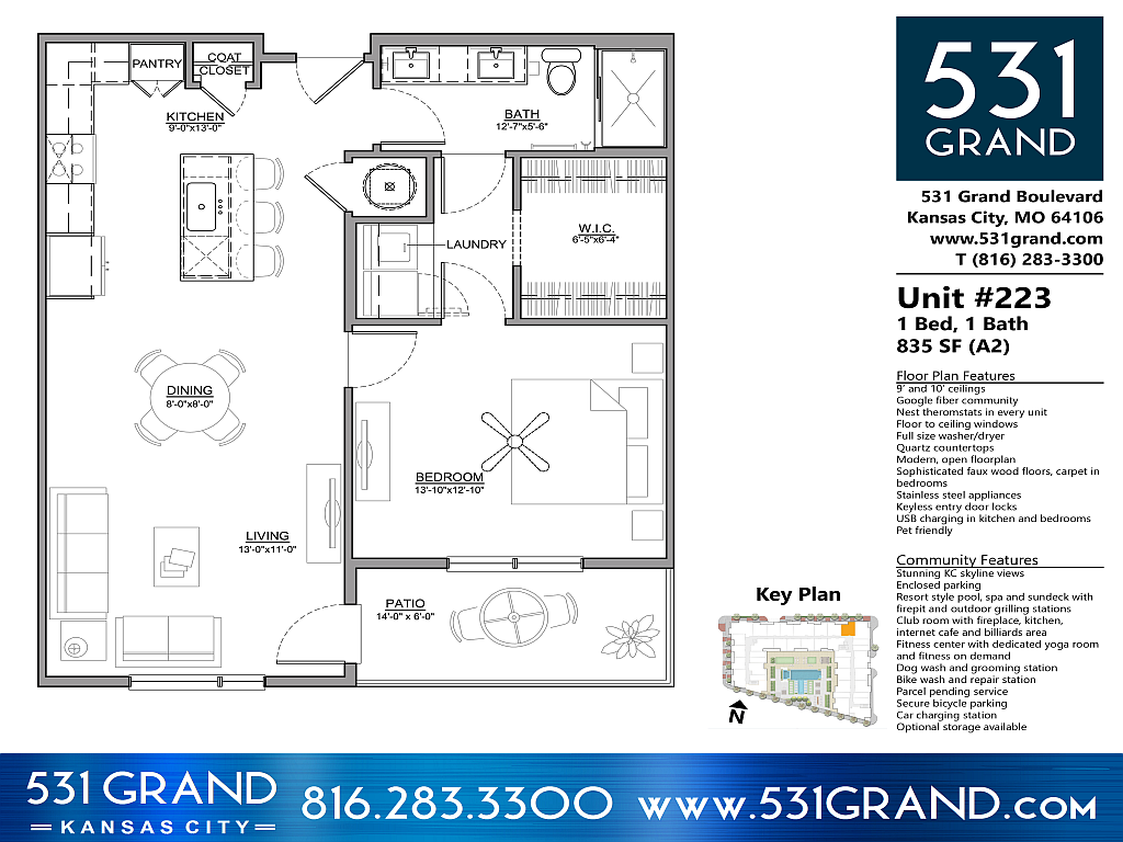 Kansas City Apartment: 531 Grand Boulevard