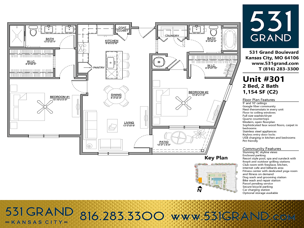 Kansas City Apartment: 531 Grand Boulevard