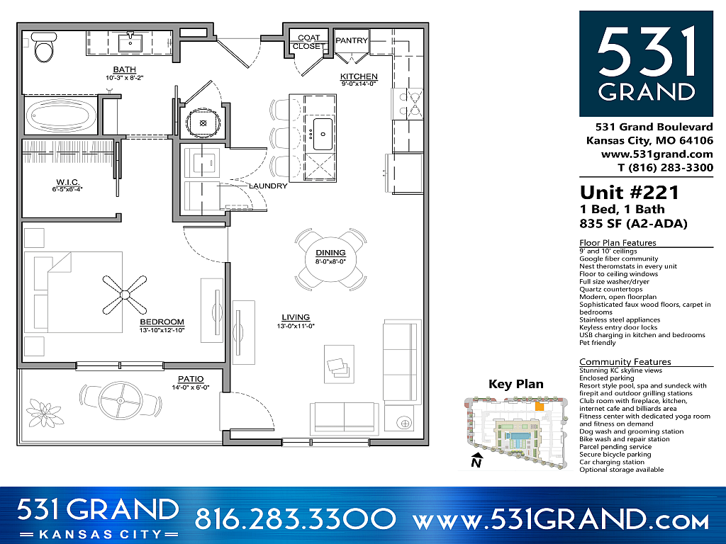 Kansas City Apartment: 531 Grand Boulevard