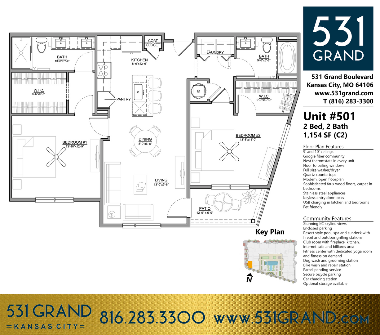 Kansas City Apartment: 531 Grand Boulevard