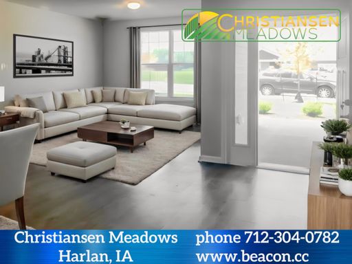 Two Bedroom Townhome with Two Car Garage.