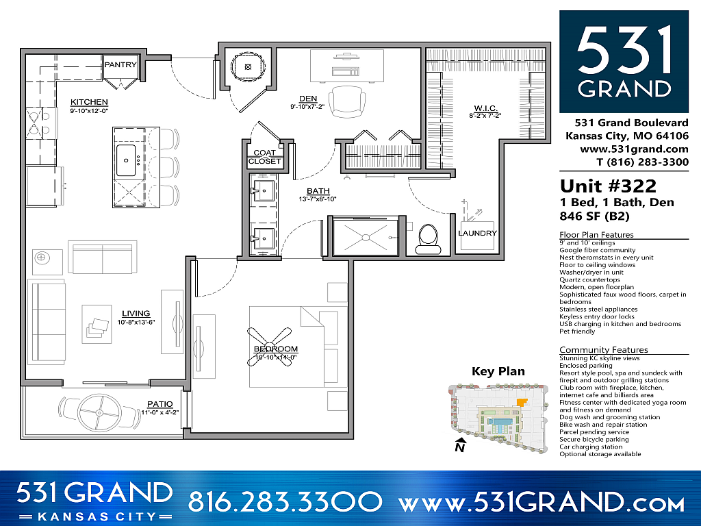 Kansas City Apartment: 531 Grand Boulevard