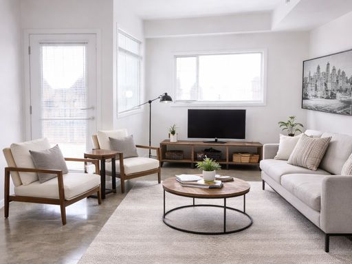 1x1 MKT Columbus Park Floor Plan - One Bedroom One Bath Soft Loft Style – photo 1