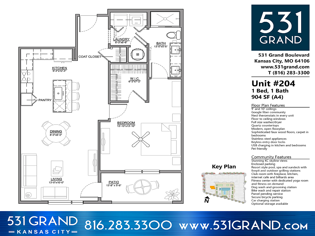 Kansas City Apartment: 531 Grand Boulevard