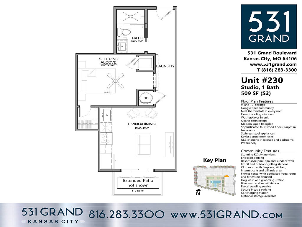 Kansas City Apartment: 531 Grand Boulevard