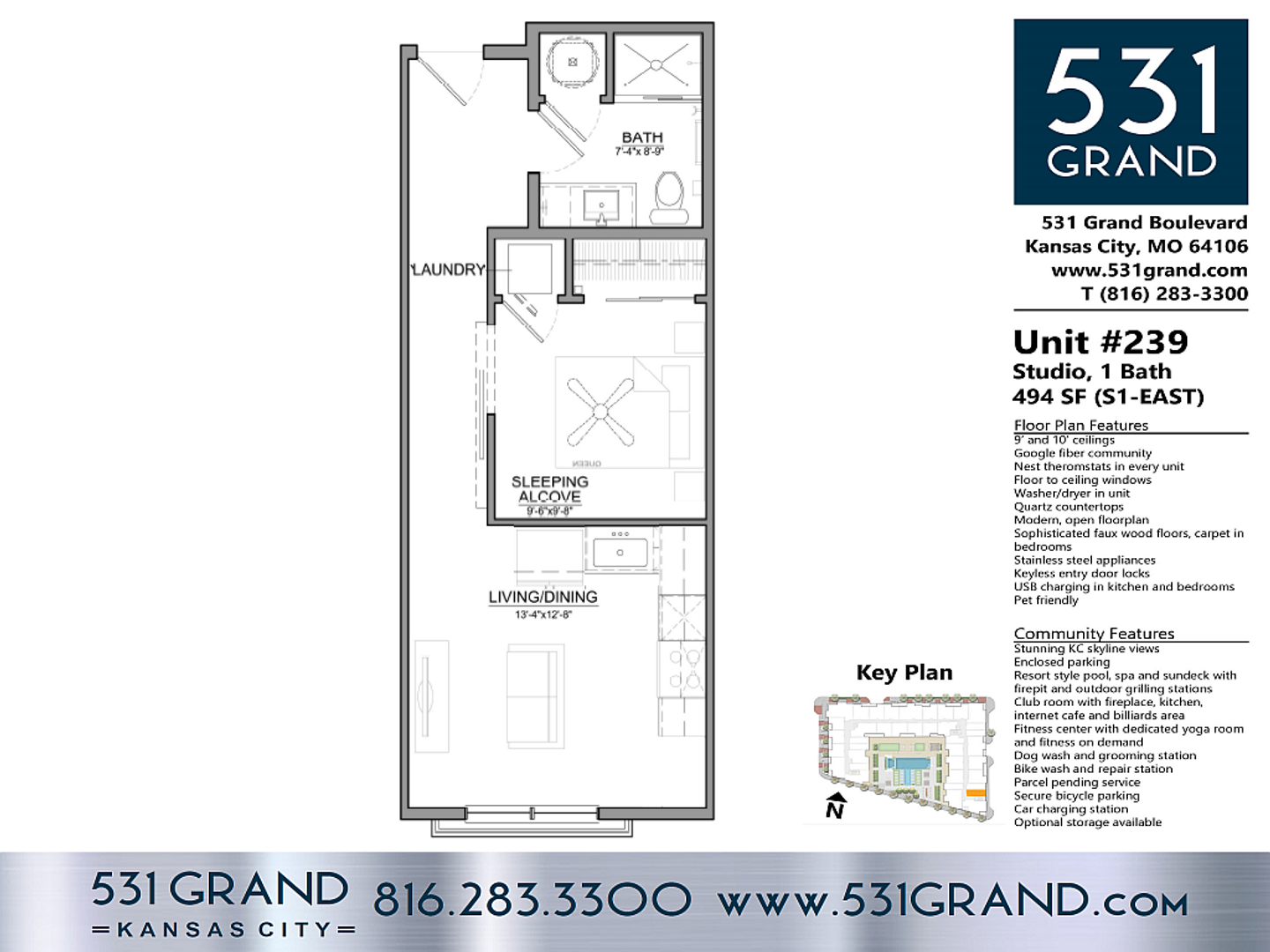 Kansas City Apartment: 531 Grand Boulevard