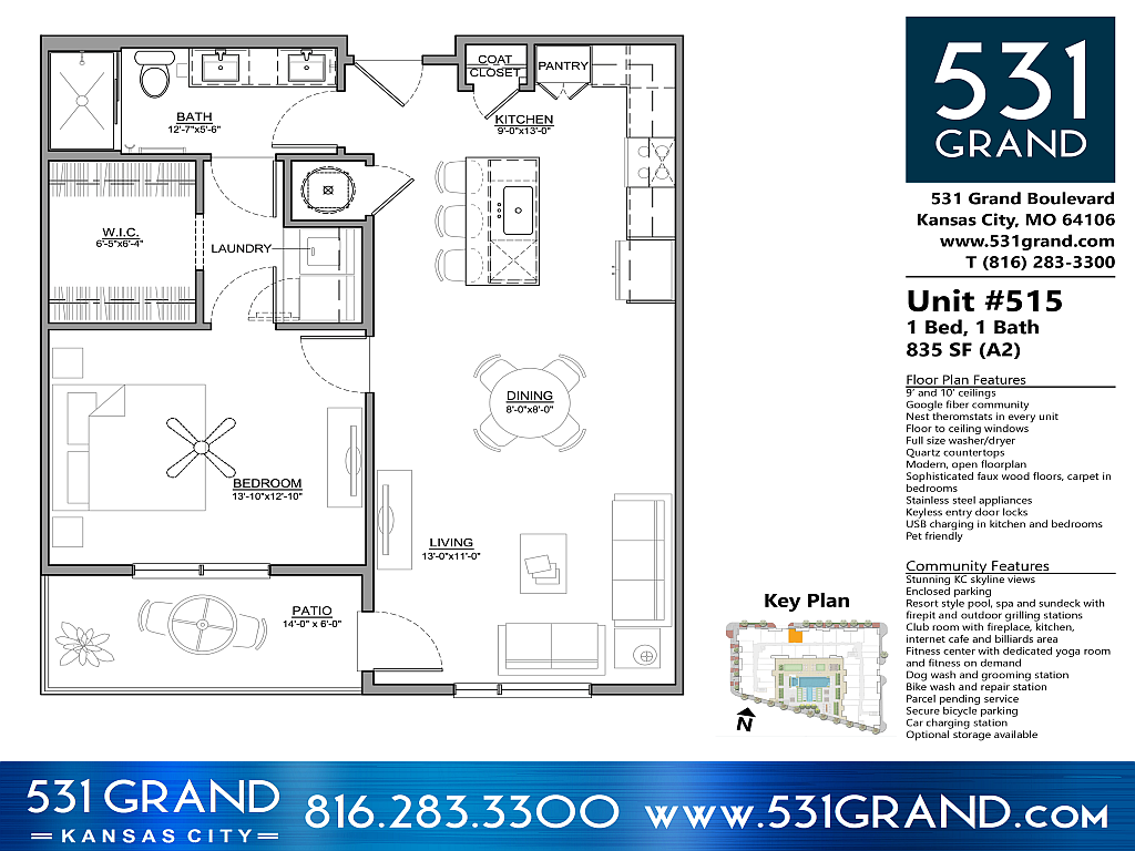 Kansas City Apartment: 531 Grand Boulevard