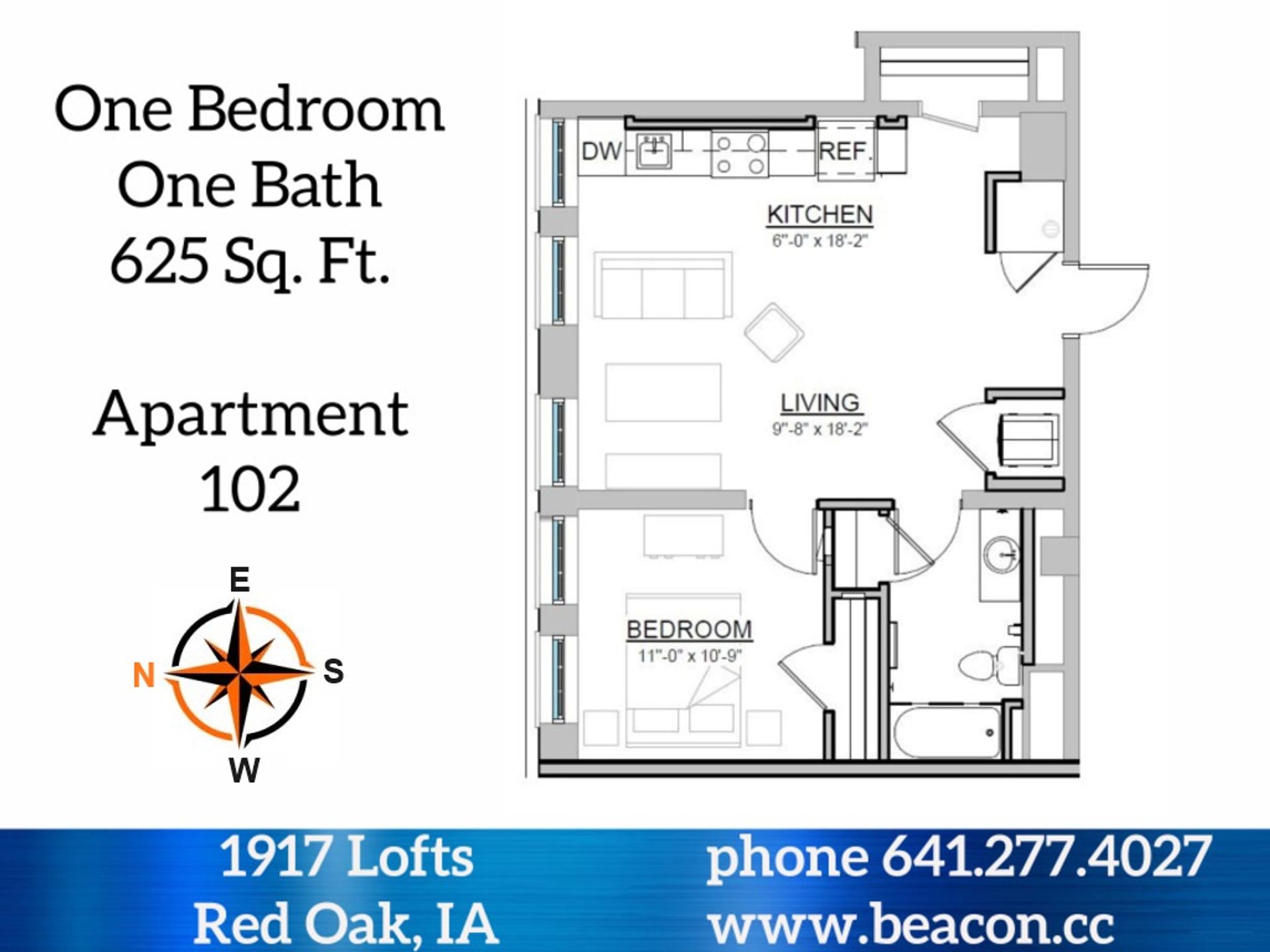 Red Oak Apartment: 308 E Corning