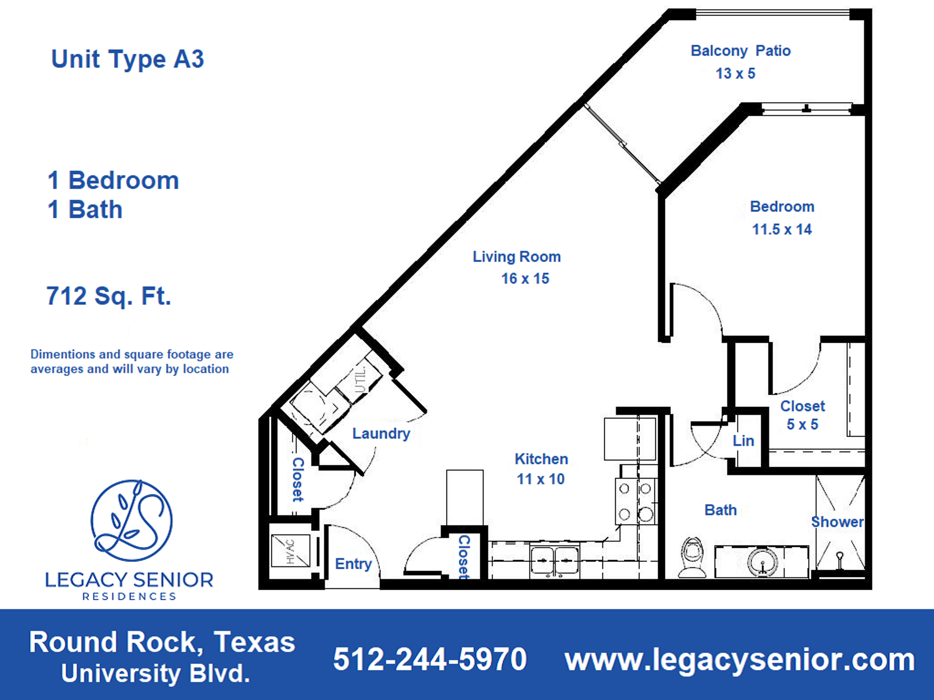 Round Rock Apartment: 1001 University Boulevard