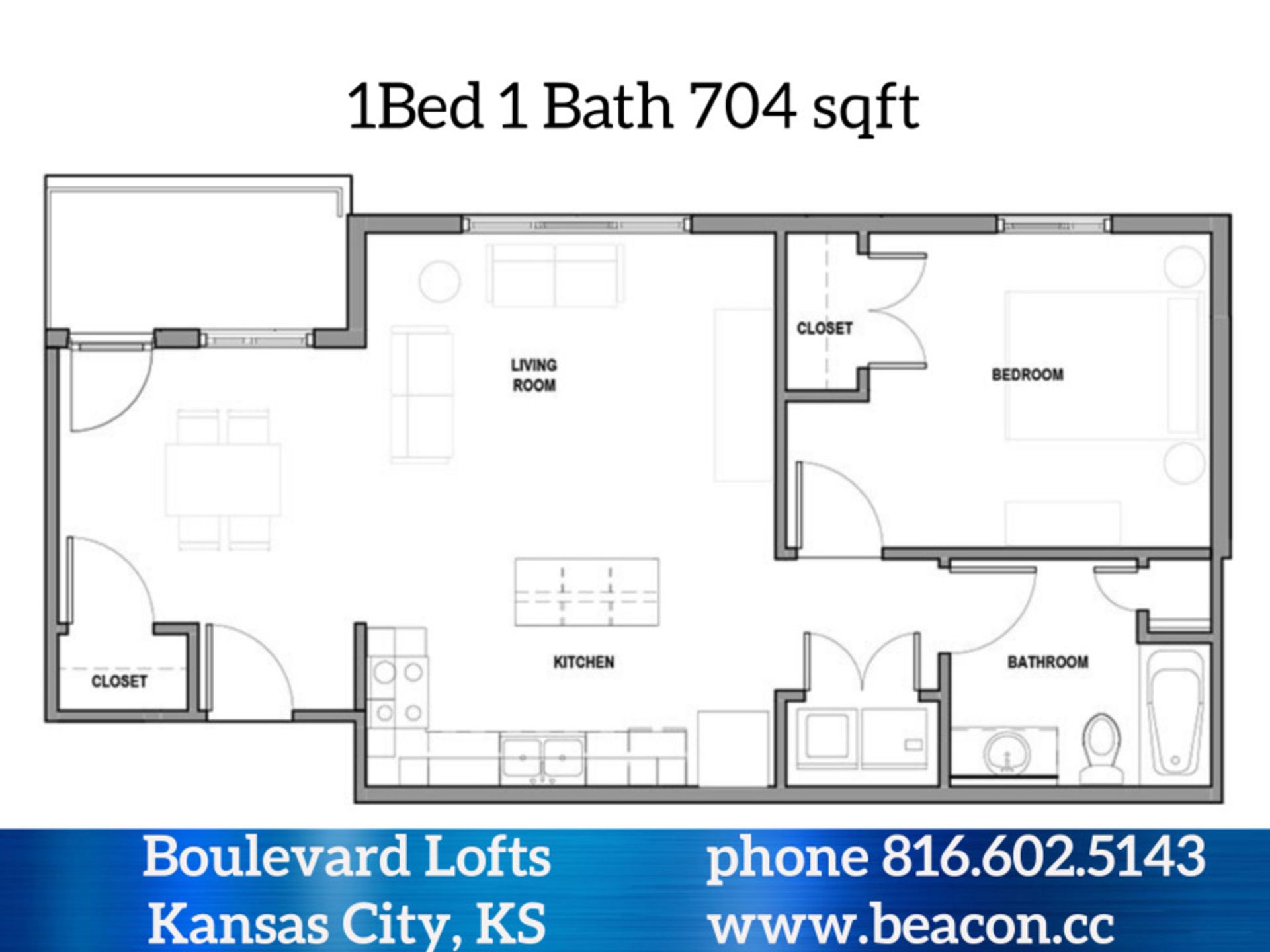 Kansas City Apartment: 800 Washington Blvd