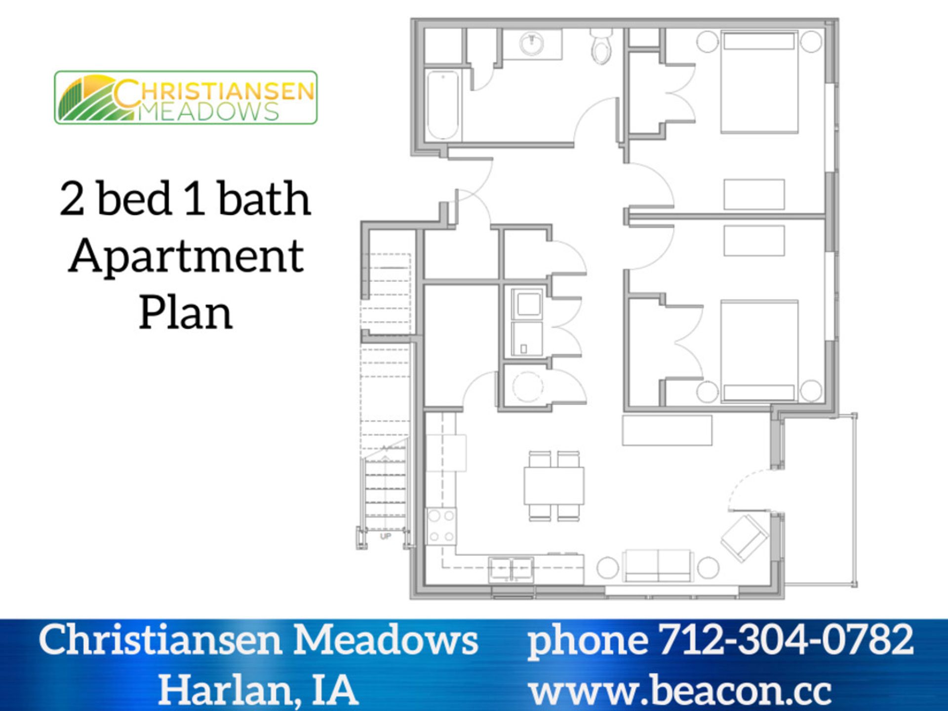 Harlan Apartment: 611 Gary Scull Dr.