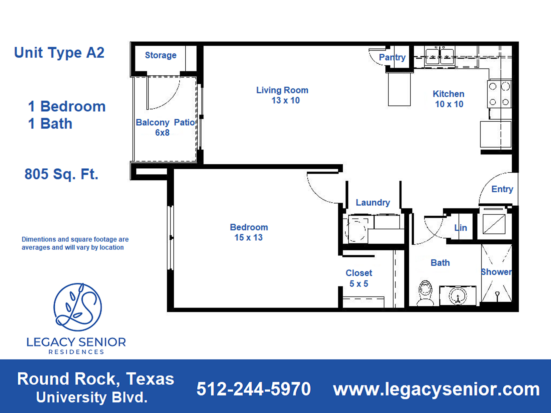 Round Rock Apartment: 1001 University Boulevard