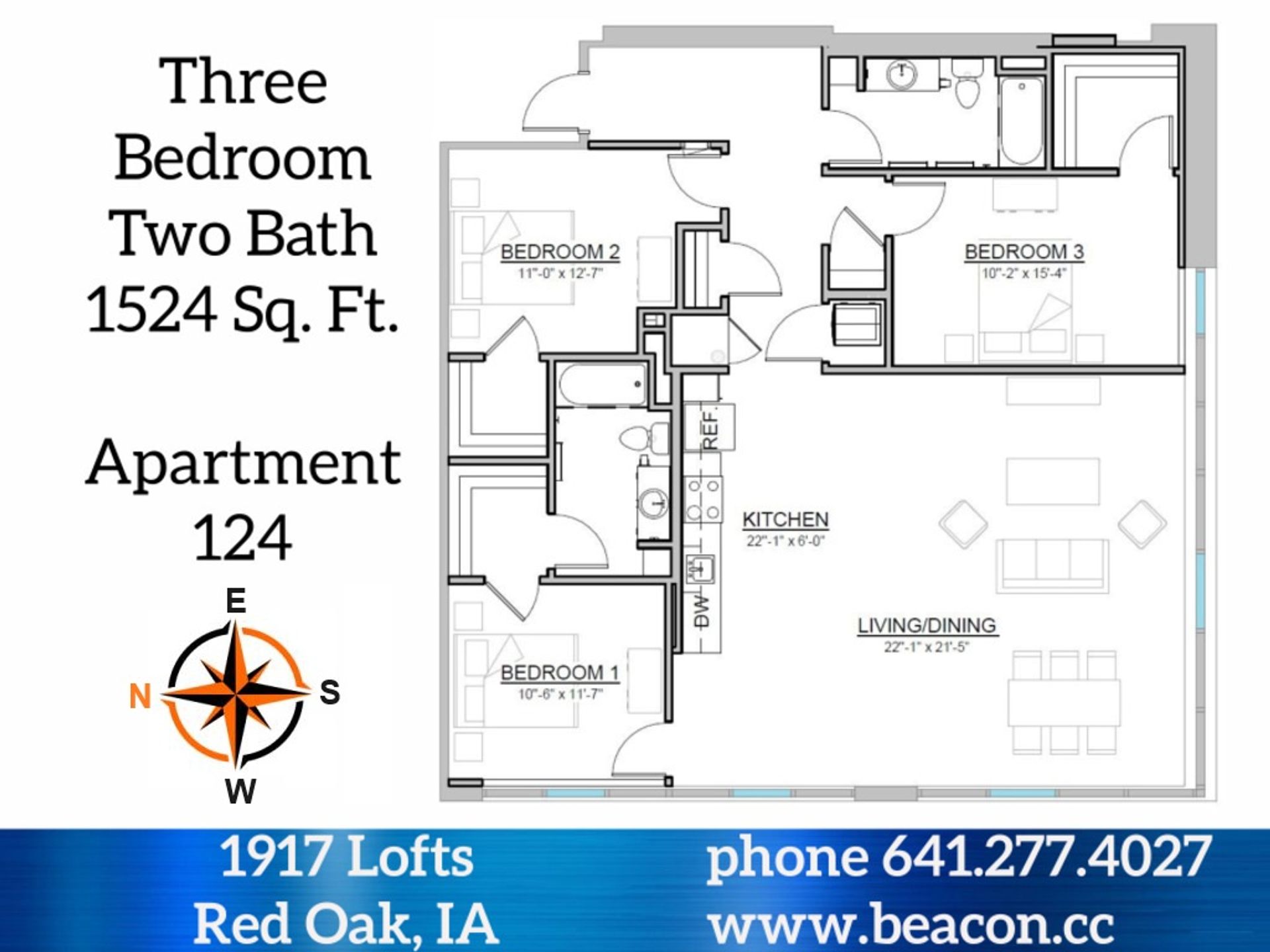 Red Oak Apartment: 308 E Corning
