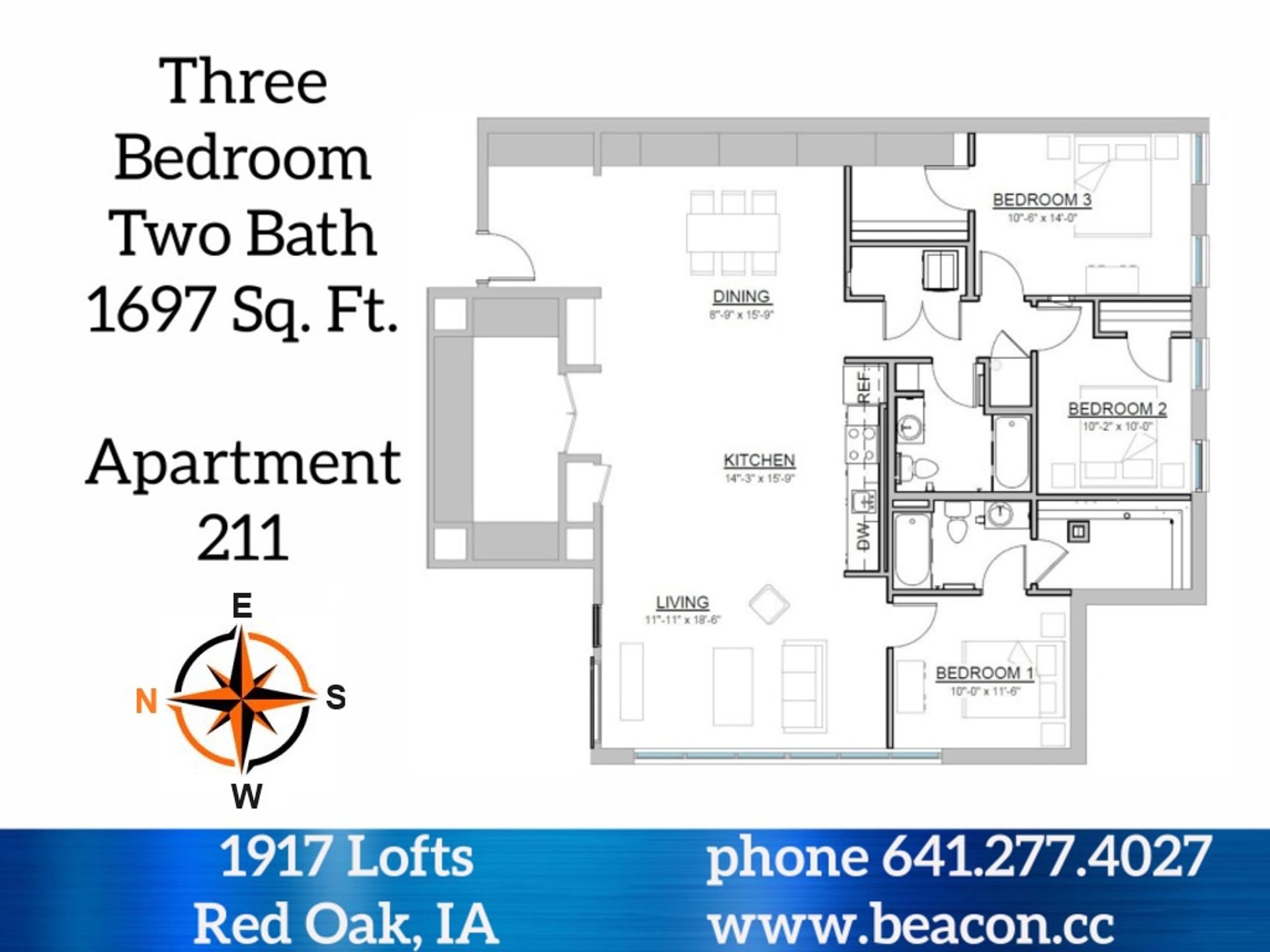 Red Oak Apartment: 308 E Corning
