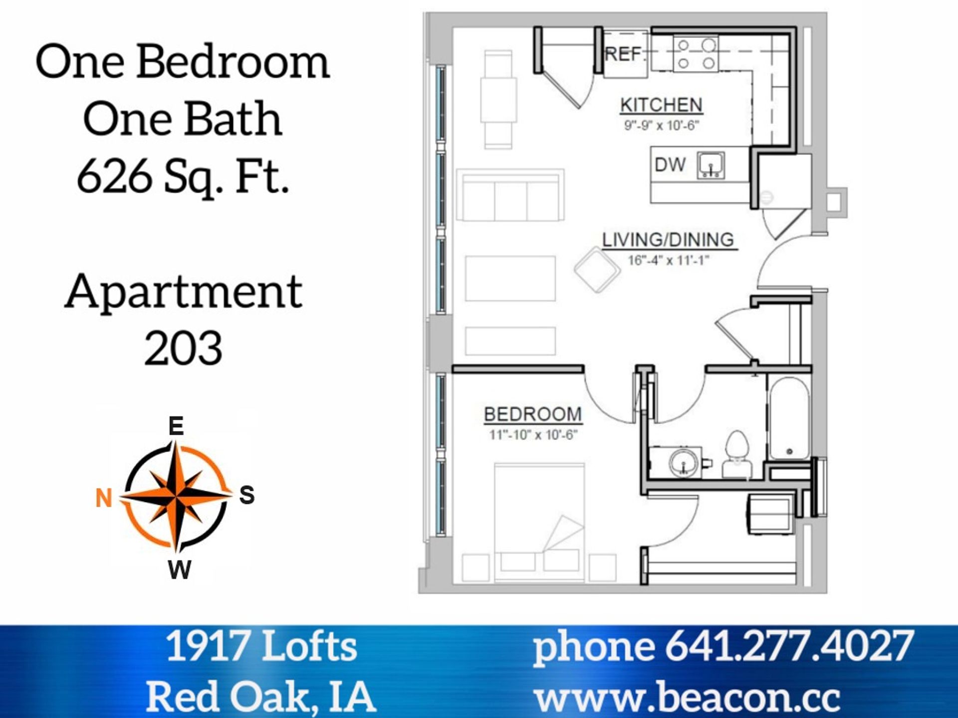 Red Oak Apartment: 308 E Corning