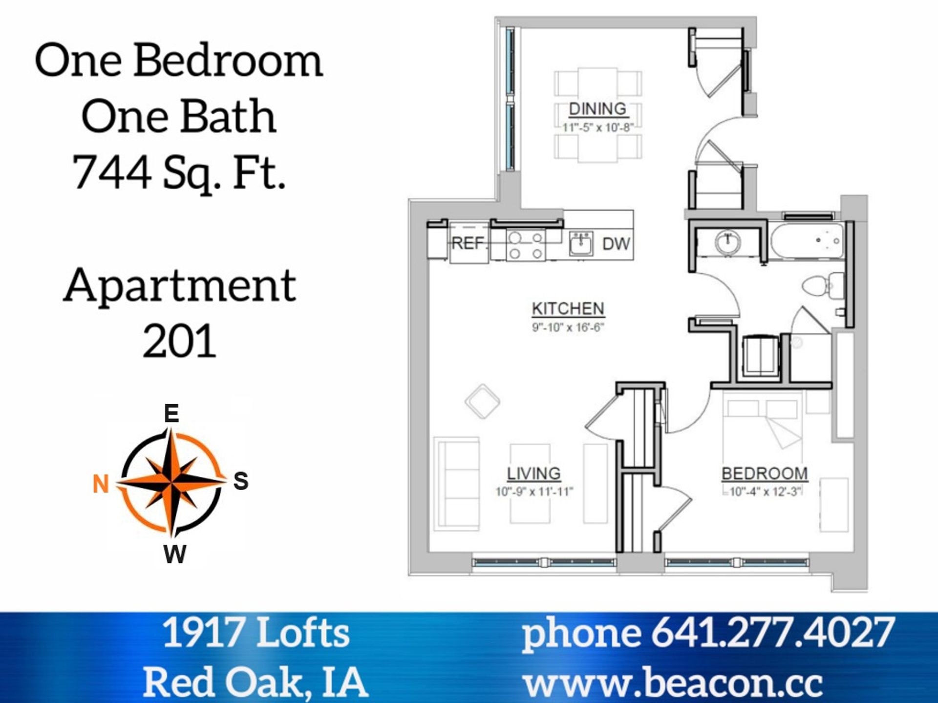 Red Oak Apartment: 308 E Corning