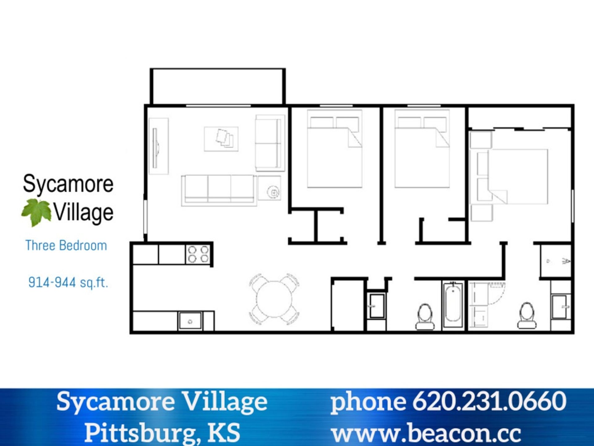 Pittsburg Apartment: 2601 North Joplin Street