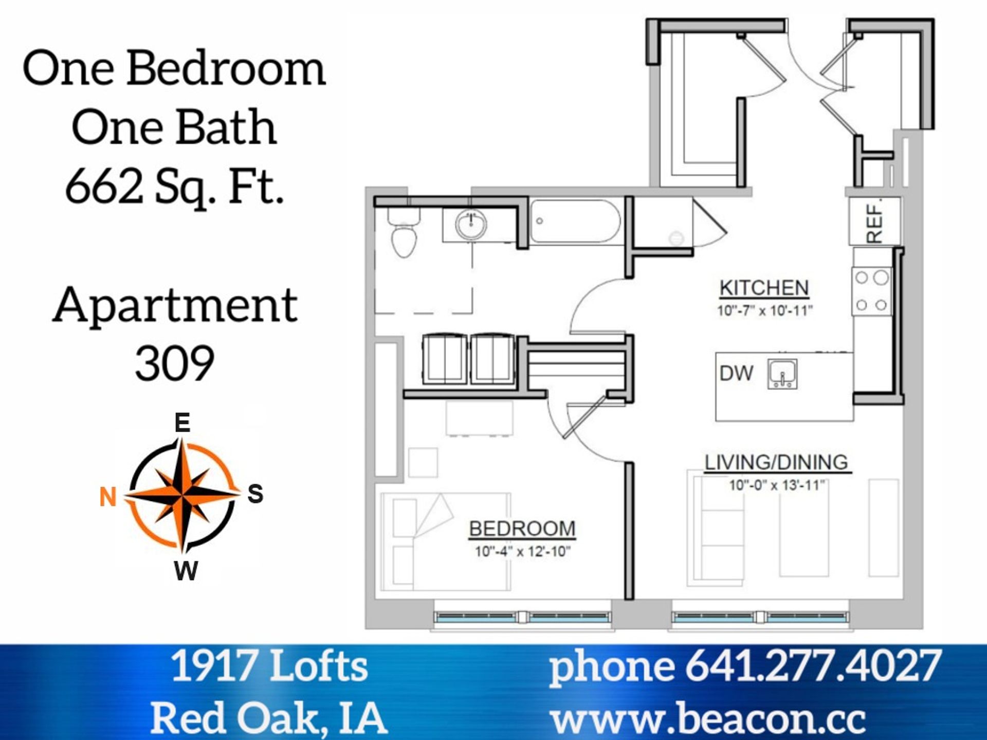 Red Oak Apartment: 308 E Corning