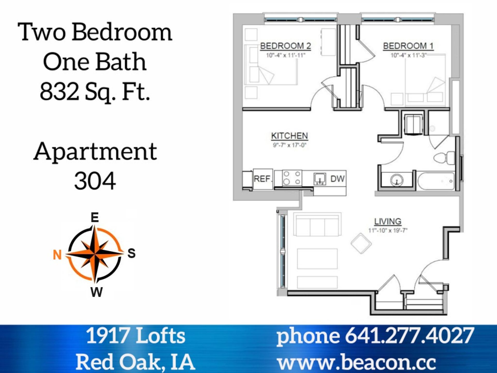 Red Oak Apartment: 308 E Corning