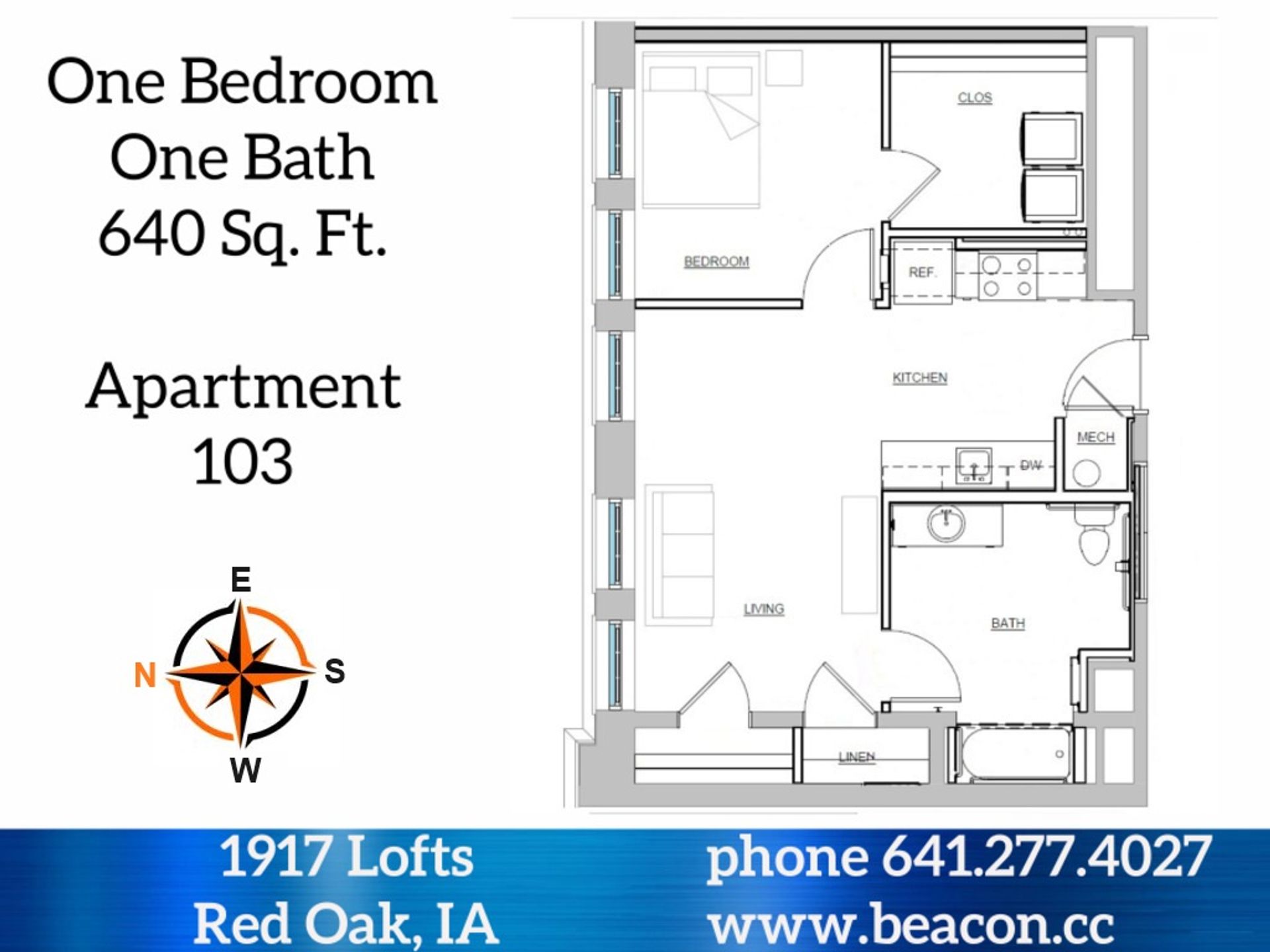 Red Oak Apartment: 308 E Corning