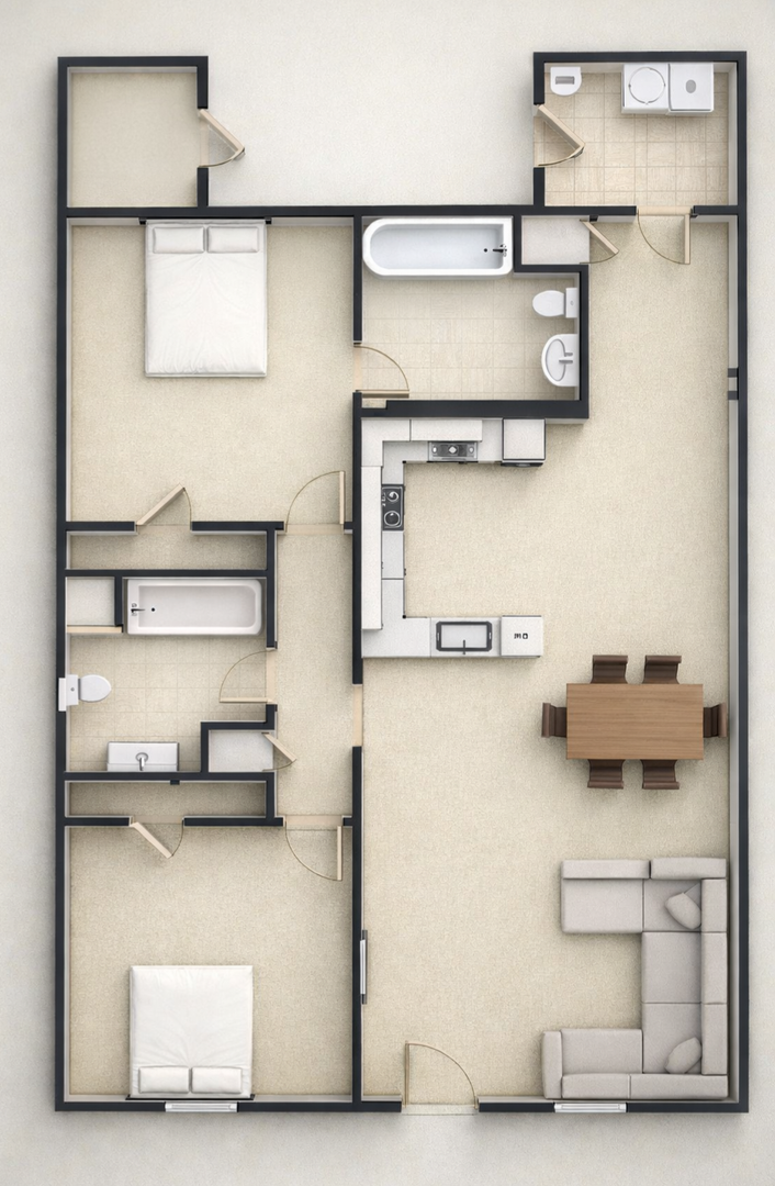 West Memphis Apartment: 905 N Avalon