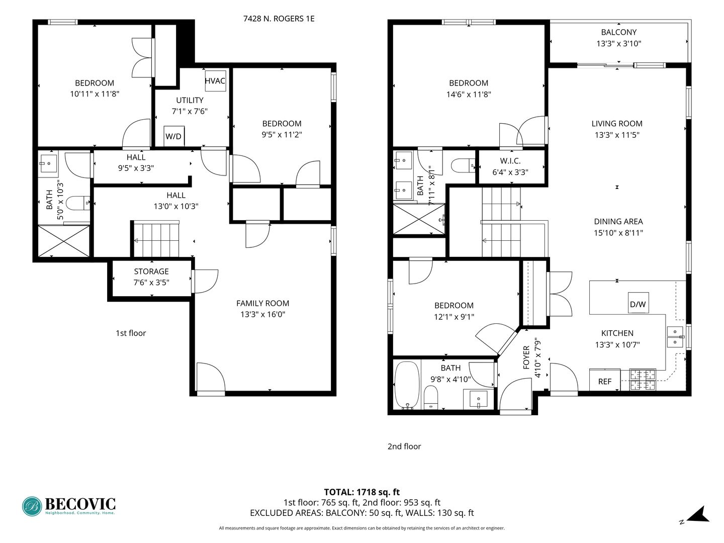 Chicago Apartment: 7428 N. Rogers Ave  & 7430 N. Hermitage Ave