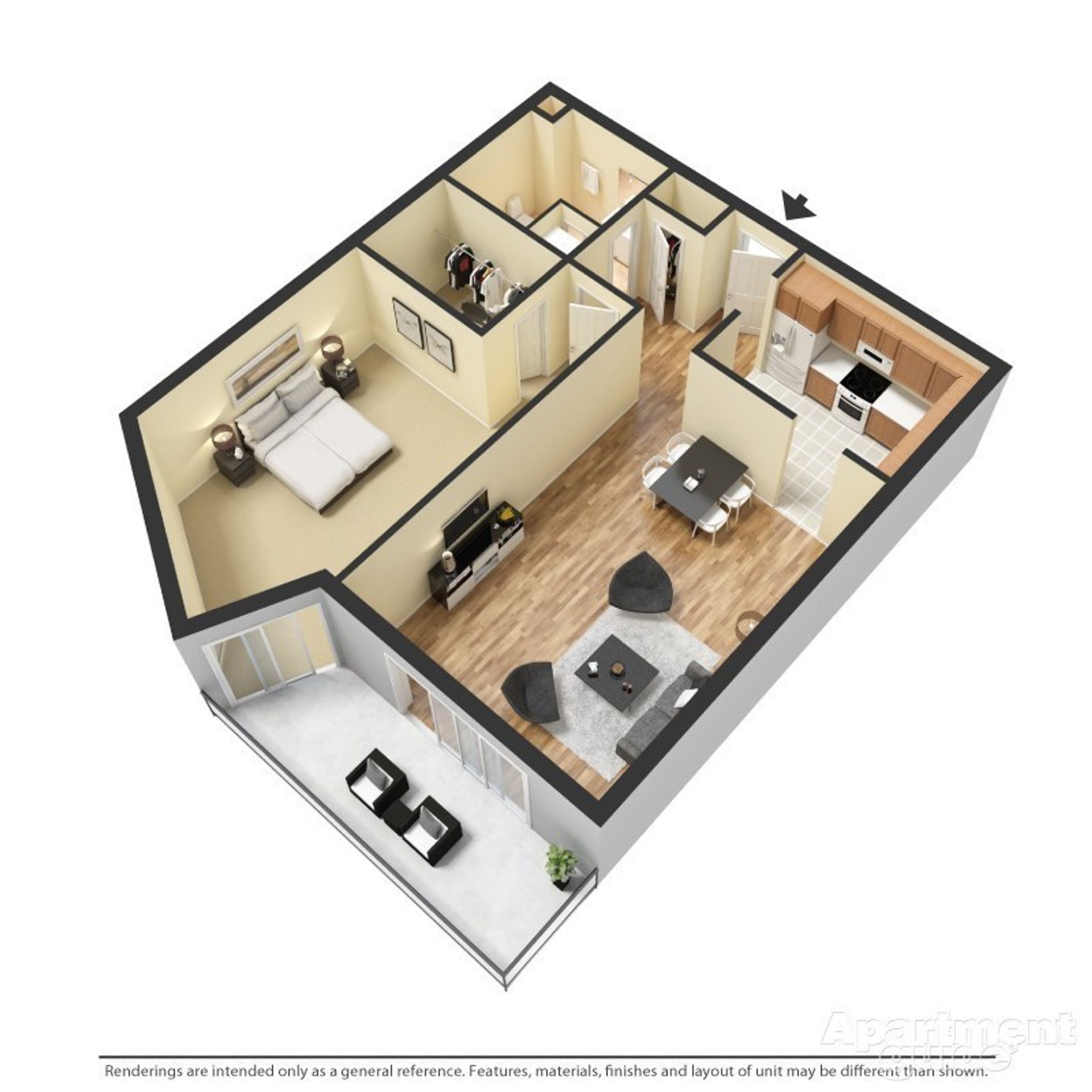Addison Apartment: 900 N. Rohlwing Road