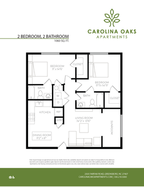 2 Bedroom / 2 Bathroom Sunroom – photo 1