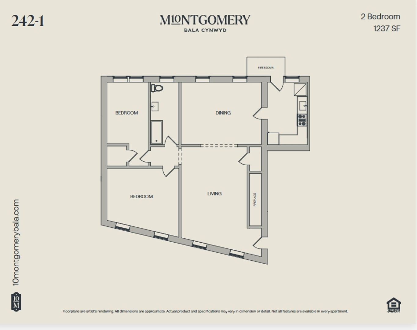 Bala Cynwyd Apartment: 10 Montgomery Avenue