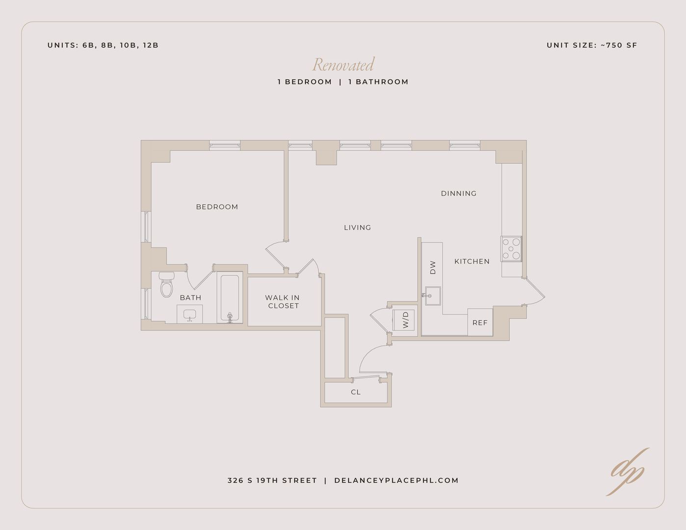 Philadelphia Apartment: 326 South 19th Street