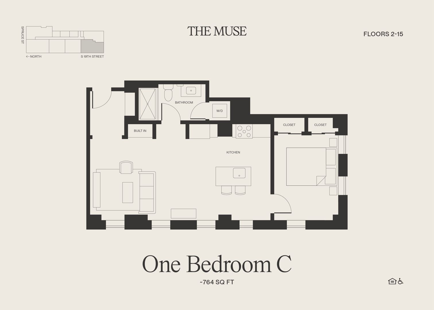 Philadelphia Apartment: 301 South 19th Street