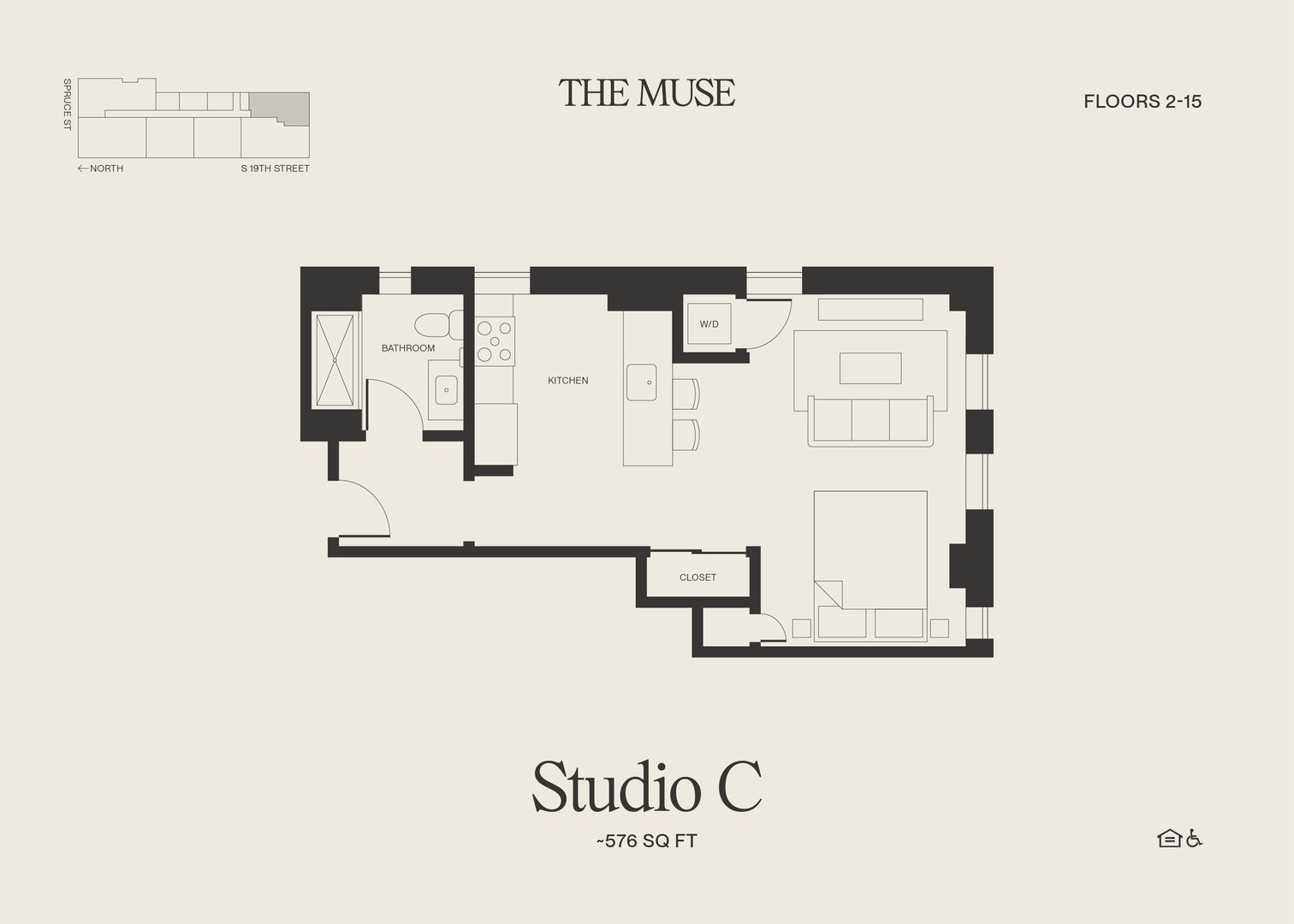 Philadelphia Apartment: 301 South 19th Street