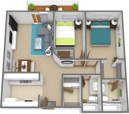 Meet All Your Needs; Third Floor with Laundry & Double Stall Garage – photo 1