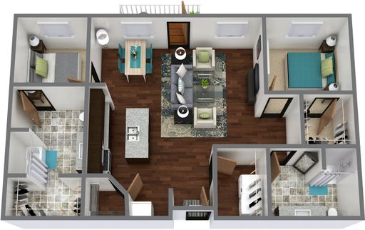 2 Bedroom Apartment-Comfortable Living Just a Click Away! – photo 1