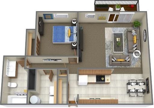 Ground Floor 1 Bedroom. Spacious and a great price! – photo 1