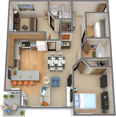 Free Access to Fitness Center with this Corner Unit! – photo 1