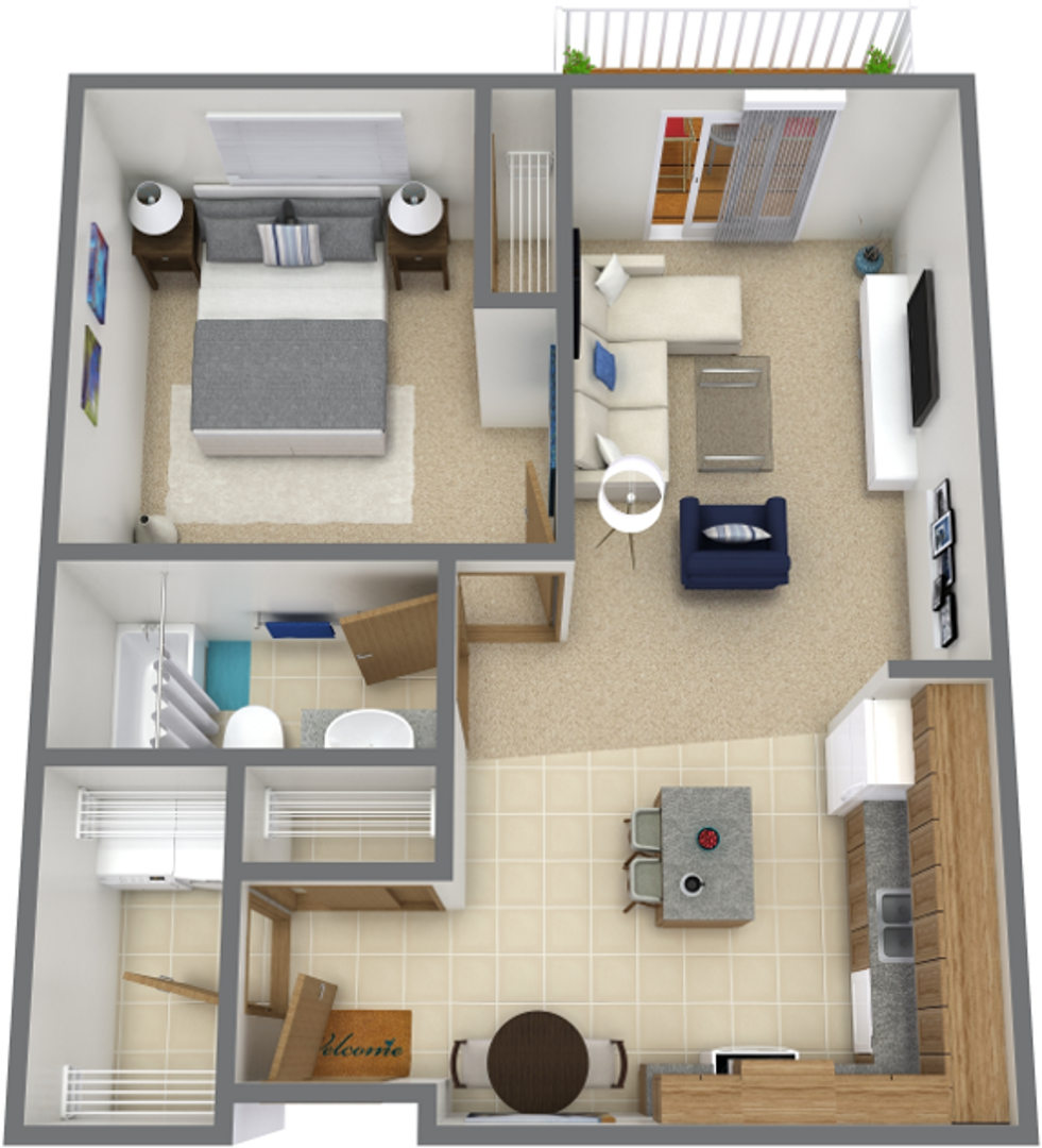 Bismarck Apartment: 1830-1834 East Capitol Ave