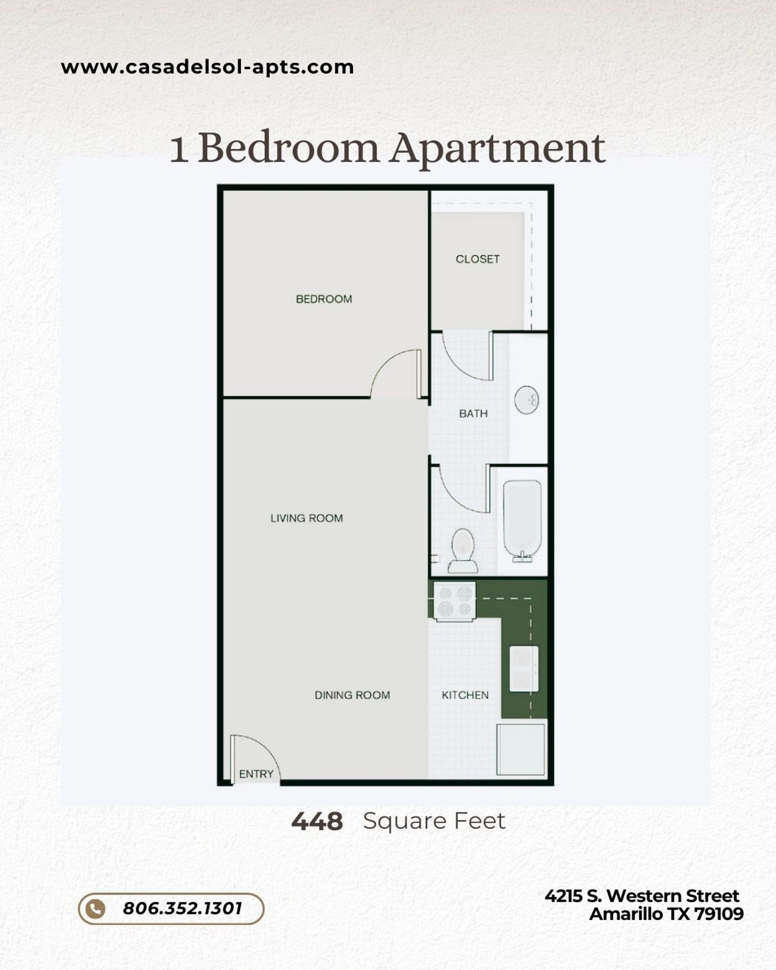 Amarillo Apartment: 4215 S. Western Street
