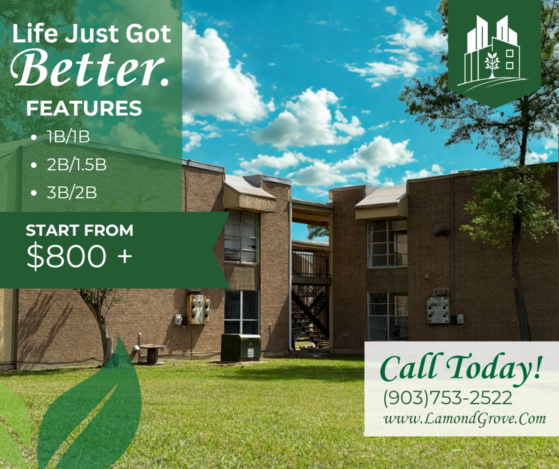 Longview Apartment: 308 Lake Lamond Road