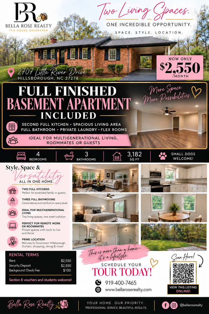 Hillsborough House: 2707 Little River Drive