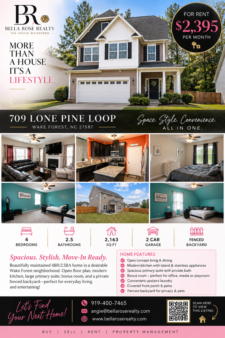 Fuquay Varina House: 709 Lone Pine Loop