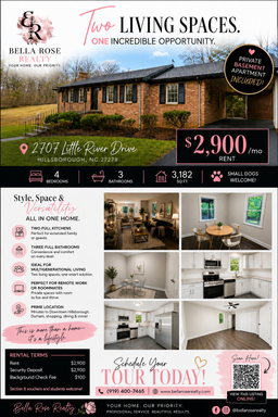 “Two Living Spaces. One Incredible Opportunity