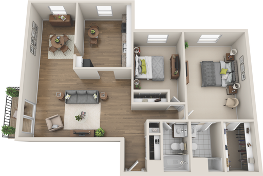 2 Bed 2 Bath Alpine Select – photo 1