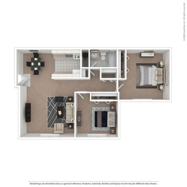 2 Bed 1 Bath Renovated