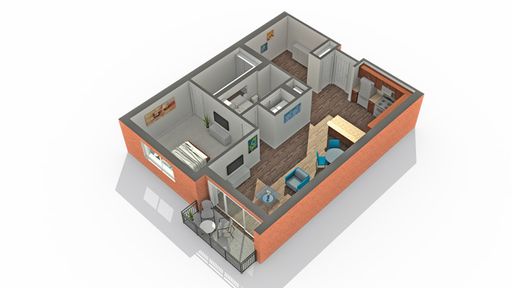 1 Bed 1 Bath Den - Newly Renovated!