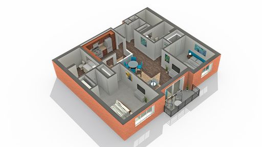 2 Bed 2 Bath D Renovated – photo 1