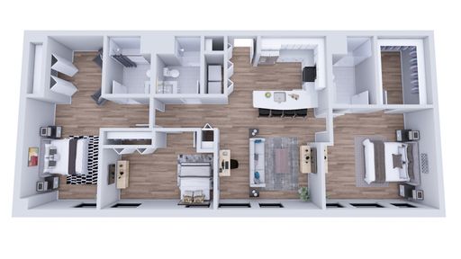 3 Bed 3 Bath B – photo 1