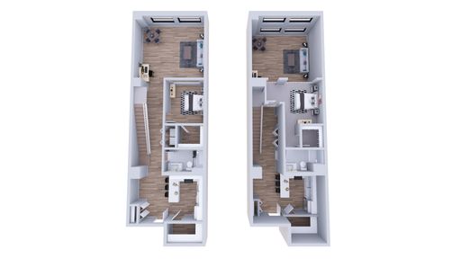 2 Bed 2 Bath Loft G – photo 1